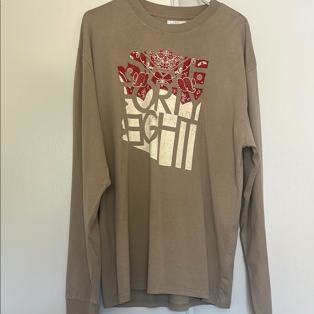 State of Mind Cactus Long Sleeve Tee state 48 Arizona